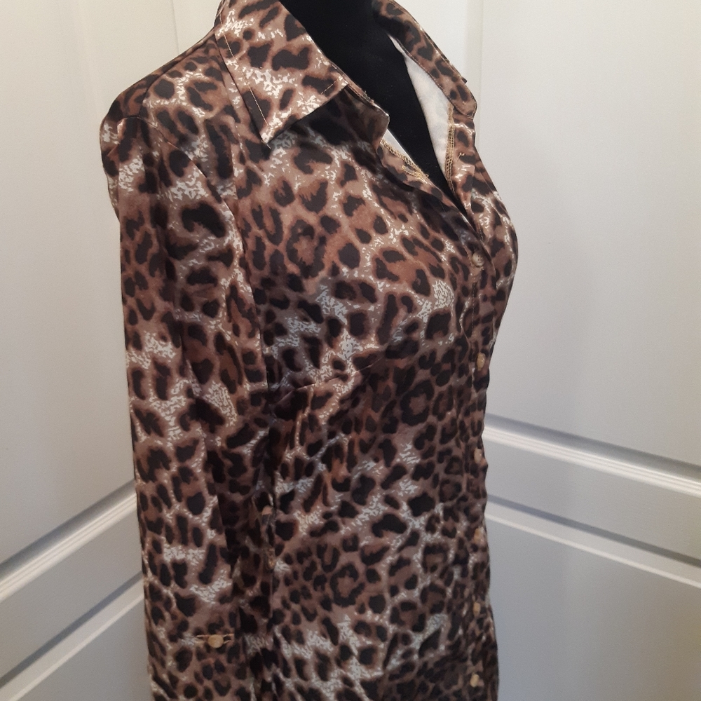 Leopard Print Dress - Picture 3 of 7
